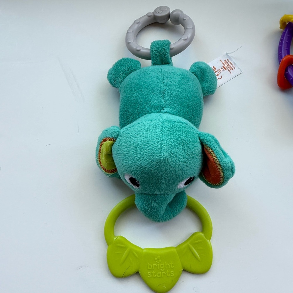 S/3 Colorful Baby Rattle and Teether Set - Picture 5 of 5